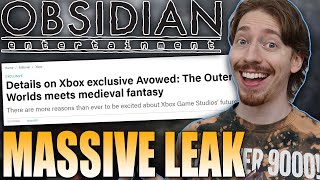 Obsidians Avowed Just Had A Gigantic Leak  NEW Gameplay Details Story Info amp MORE [upl. by Cassey]