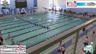 AA District 2 Swimming Championships Friday 3124 [upl. by Asirram]