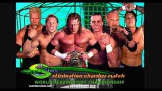 WWE SummerSlam 2003August 24th 2003 2nd Elimination Chamber Match is the Main Event for the WHC [upl. by Lanford]