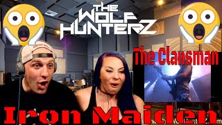 First Time Hearing The Clansman Iron Maiden Rock In Rio  THE WOLF HUNTERZ Reactions [upl. by Ramona334]