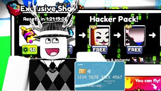 I SPENT  On The HACKER PACK In Pet Simulator 99 [upl. by Aser]