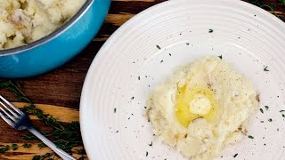 Thanksgiving Roasted Garlic Mashed Potatoes  Risko Family Thanksgiving [upl. by Townsend]