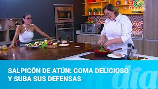 Salpicón de atún coma delicioso y suba sus defensas [upl. by Akeenat42]