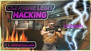 CS2 Hacking ft iniuriaus [upl. by Slyke]