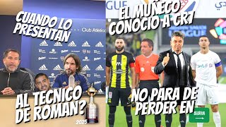 El Muñeco Gallardo conocio a CR7 en Saudi Arabia y la NO presentación del Tecnico de Boca [upl. by Krid643]