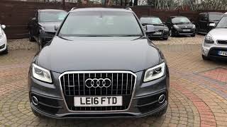 2016 16 Plate Audi Q5 20 TDI Quattro S Line Plus 5door Auto [upl. by Loomis]