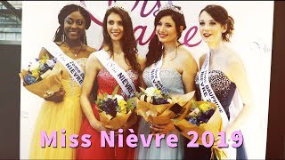 Élection de Miss Nièvre 2019 à Nevers  avec Miss France et Miss Bourgogne  4K [upl. by Stander]