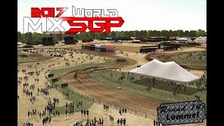 MX Simulator  2017 EMF MXSGP Rd14 Lommel quotMOTO 1 WINquot [upl. by Arakawa110]