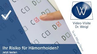 Selbsttest🖊 Habe ich schlimme Hämorrhoiden  Jucken und brennen im Po  sogehtgesund Test4 [upl. by Bone983]