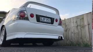 Toyota Altezza RS200 Exhaust Sound [upl. by Asilem]