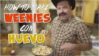 Tiburcios Mexican Kitchen Weenies Con Huevo [upl. by Nylinnej]