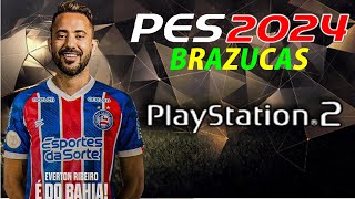 Novo Efootball PES2024 Incrivel Graficos  Atualizado PCSX2 AETHERSX2 Ps2  JANEIRO [upl. by Argela871]