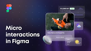 Microinteractions in Figma under 9 minsUI Animation Series  09 [upl. by Nyleikcaj454]