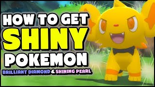 How To Get SHINY POKEMON in Pokemon Brilliant Diamond and Shining Pearl  PokeRadar Guide [upl. by Hguh378]