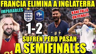 FRANCIA a SEMIFINALES tras ELIMINAR 12 a INGLATERRA  KANE FALLĆ“ un PENALTI en un GRAN PARTIDO [upl. by Dorolisa120]