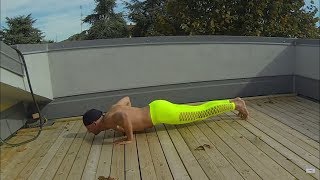 Pull Ups Record Holder Vs Push Ups first attempt ever Tazio Il Biondo [upl. by Kelwen]