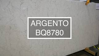 Vicostone Argento BQ8780 Full Slab [upl. by Leamse]