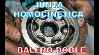 Problemas en balero doble y espiga o junta homocinetica triceta Chevrolet Chevy [upl. by Fricke]