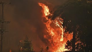 Bombeiros australianos enfrentam condições quotcatastróficasquot [upl. by Leahcym]