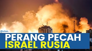 🔴MENEGANGKAN PULUHAN RUDAL ISRAEL SERANG GUDANG SENJATA RUSIA [upl. by Kcirddot]