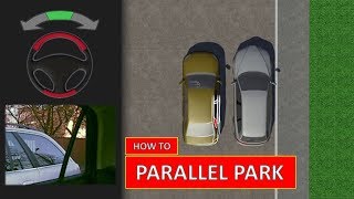 Learn how to PARALLEL PARK The easiest driving lesson by Parking Tutorial [upl. by Loss]