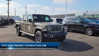 2020 Jeep Gladiator Overland Crew Cab Cleveland Brunswick Parma Medina North Olmstead [upl. by Ellynad]