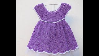 Crochet girl dress very easy Majovel crochet [upl. by Phi]