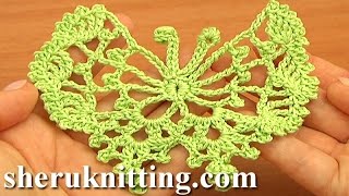 Crochet Butterfly Free Pattern [upl. by Asiulana]