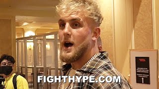 JAKE PAUL SECONDS AFTER HEATED ALTERCATION WITH BEN ASKREN REVEALS ALLEY THREAT amp WORKED UP WARNING [upl. by Llejk]