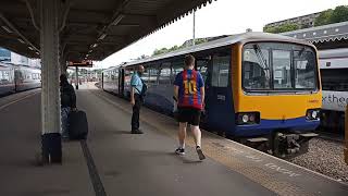 Pacer train 144012 departs Sheffield [upl. by Nevuer70]