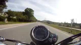 Triumph Bonneville Top Speed [upl. by Anilef]