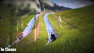 Luge dété à La Clusaz 2015 [upl. by Sivam]