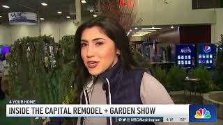 Capital Remodel amp Garden Show Returns to Dulles Expo Center  NBC4 Washington [upl. by Rawden594]