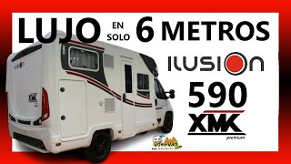 VOYenVAN  AUTOCARAVANA PERFILADA nueva ILUSION XMK 590 H PREMIUM 2024 [upl. by Legin]