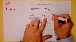 HalfAtwoods Machine Worked Example  Doc Physics [upl. by Ainigriv]