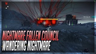 Nightmare of The Fallen Council Location  Archers Line Destiny 2 [upl. by Vastha869]