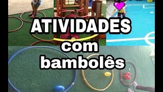 4 ATIVIDADES fáceis de realizar usando BAMBOLÊS  Maira Borges [upl. by Nitsirhc]