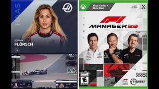 F1 Manager 2023  Sophia Flörsch Bahrain Practice [upl. by Margreta559]