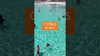 Cyprus In May  Where You Can Swim travel beach summer [upl. by Atiugal]