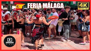 Feria de Malaga 2024 Stunning Summer Festival in Spain  Costa del Sol 4K  Andalucía [upl. by Idnil539]