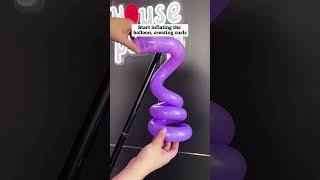 🎈 How to Make a Balloon Bow 🎀 [upl. by Gyimah852]