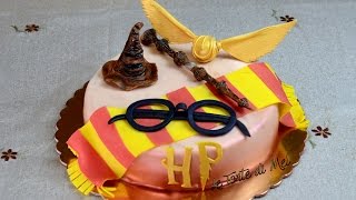 HOW TO MAKE A HARRY POTTER CAKE [upl. by Aicilana]