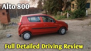 Alto 800 Detailed Driving ReviewAlto Vs Eon Comparison [upl. by Jasisa]