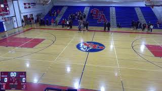 Owego Free Academy High School vs Chenango Forks High School Mens Varsity Basketball [upl. by Nylehtak]