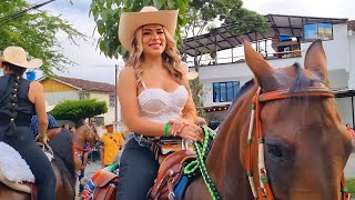 Cabalgata en Buga Colombia de la Feria 71 Julio 18 del 2024 [upl. by Anahgem]