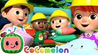 Lets Build a Pillow Fort  CoComelon Nursery Rhymes amp Kids Songs [upl. by Dulciana408]