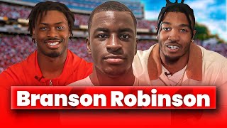 Georgia RB Branson Robinson on the importance of discipline as an athlete amp 2024 season goals [upl. by Quiteris444]