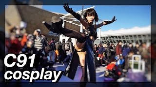 エアコミケ２【C91】コミックマーケット91 ２日目Comiket2016コスプレイヤーさん感動をありがとう！【WINTER COMIKET 2016 COSPLAY 】 エアコミケ２ [upl. by Aikemat311]