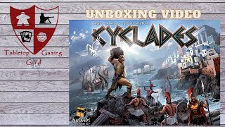 Cyclades Board Game Unboxing [upl. by Walke]