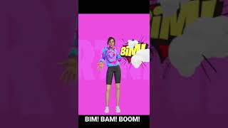 BIM BAM BOOM DANSE FORTNITE  de Carlazzari [upl. by Hareema]